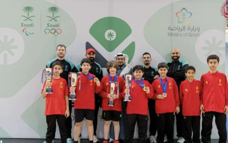 أربع ميداليات.. القادسية يتفوق في بطولة فئات كرة الطاولة